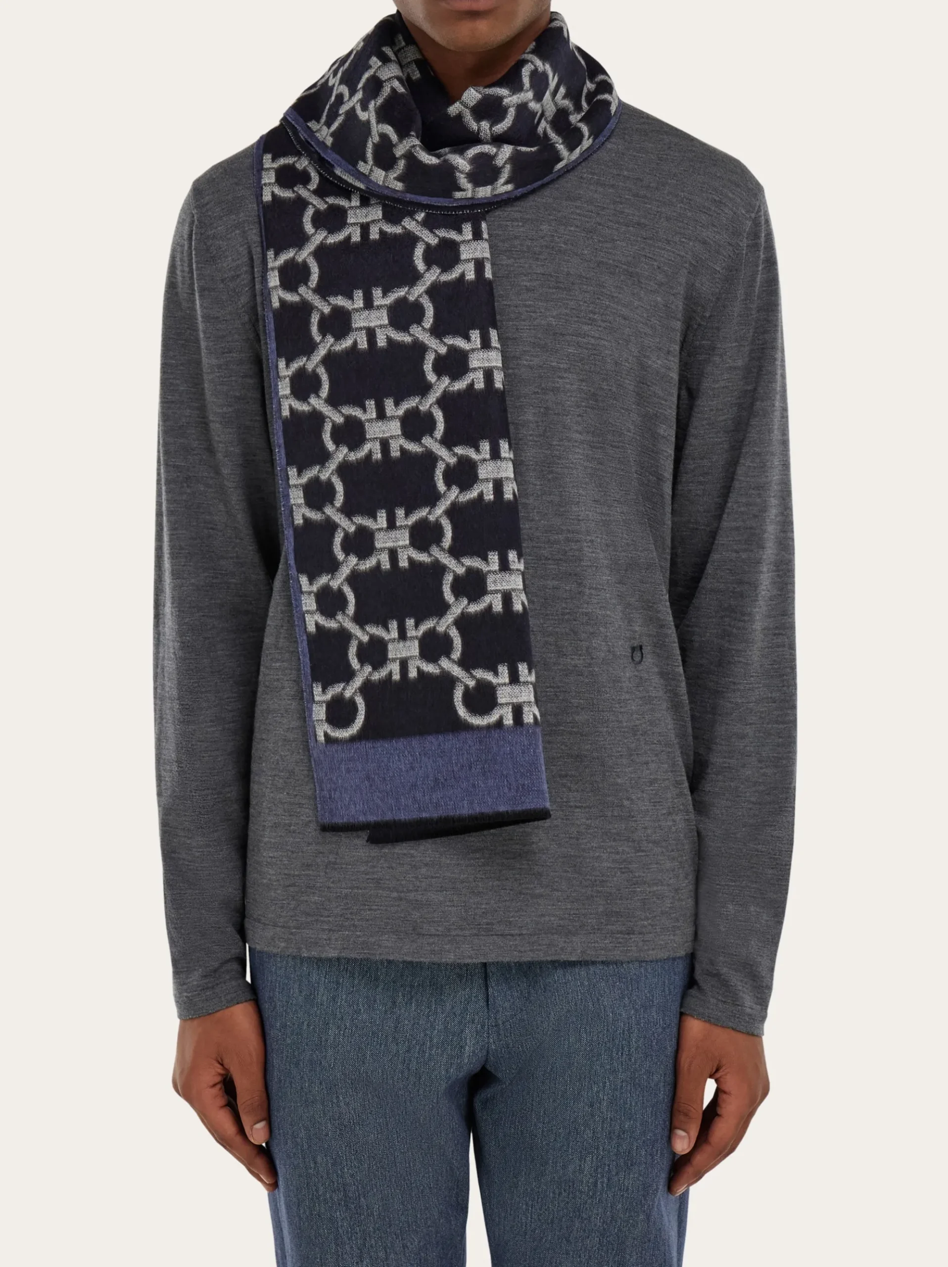 Gancini scarf - Men