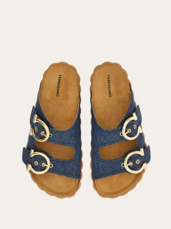 Gancini sporty slide - Women