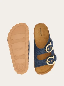 Gancini sporty slide - Women