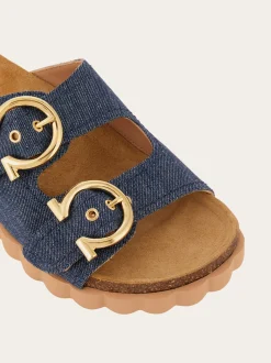 Gancini sporty slide - Women