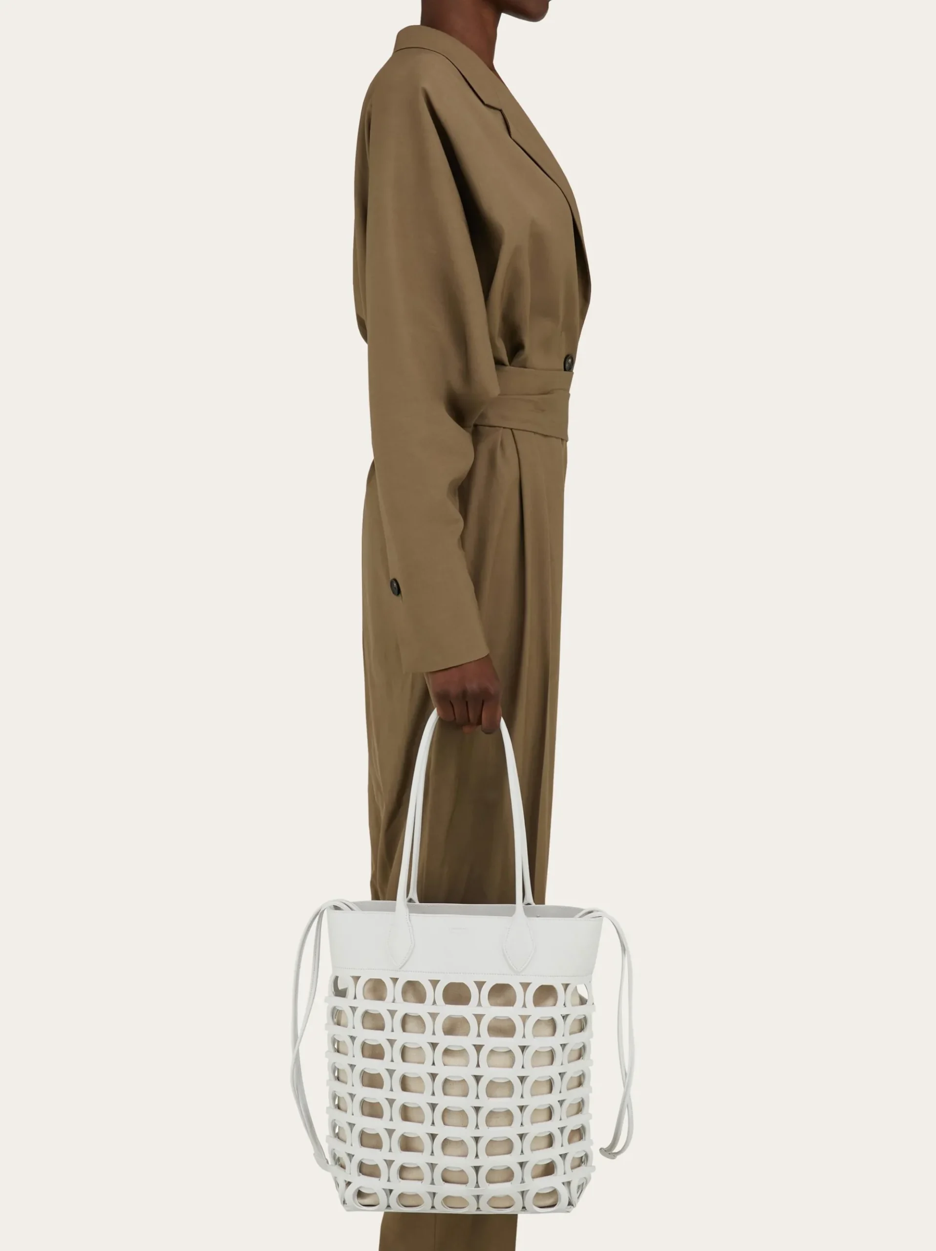 Gancini tote bag (M) - Women