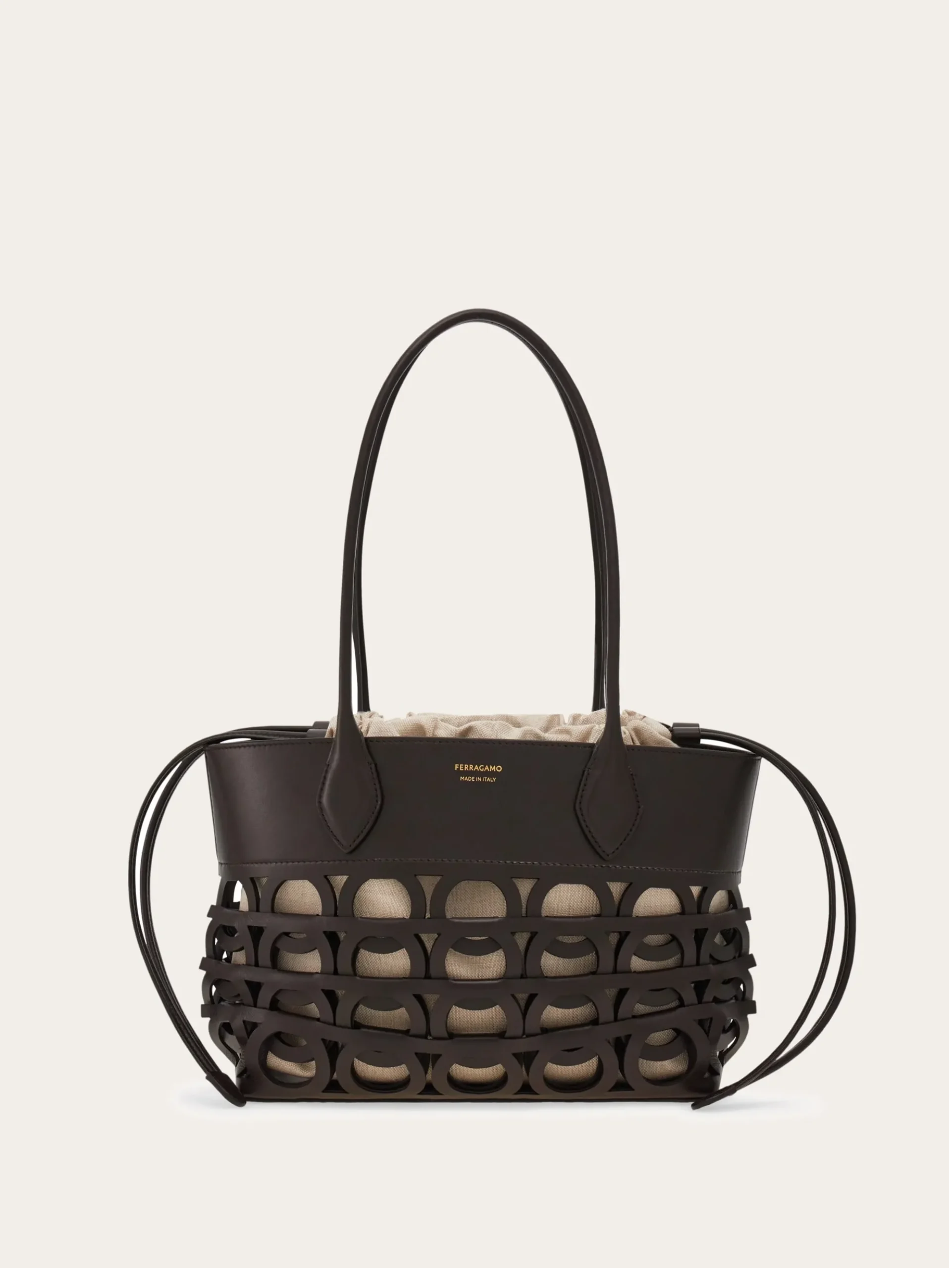 Gancini tote bag (S) - Women