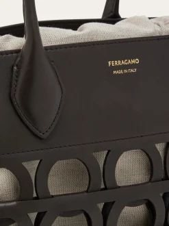 Gancini tote bag (S) - Women