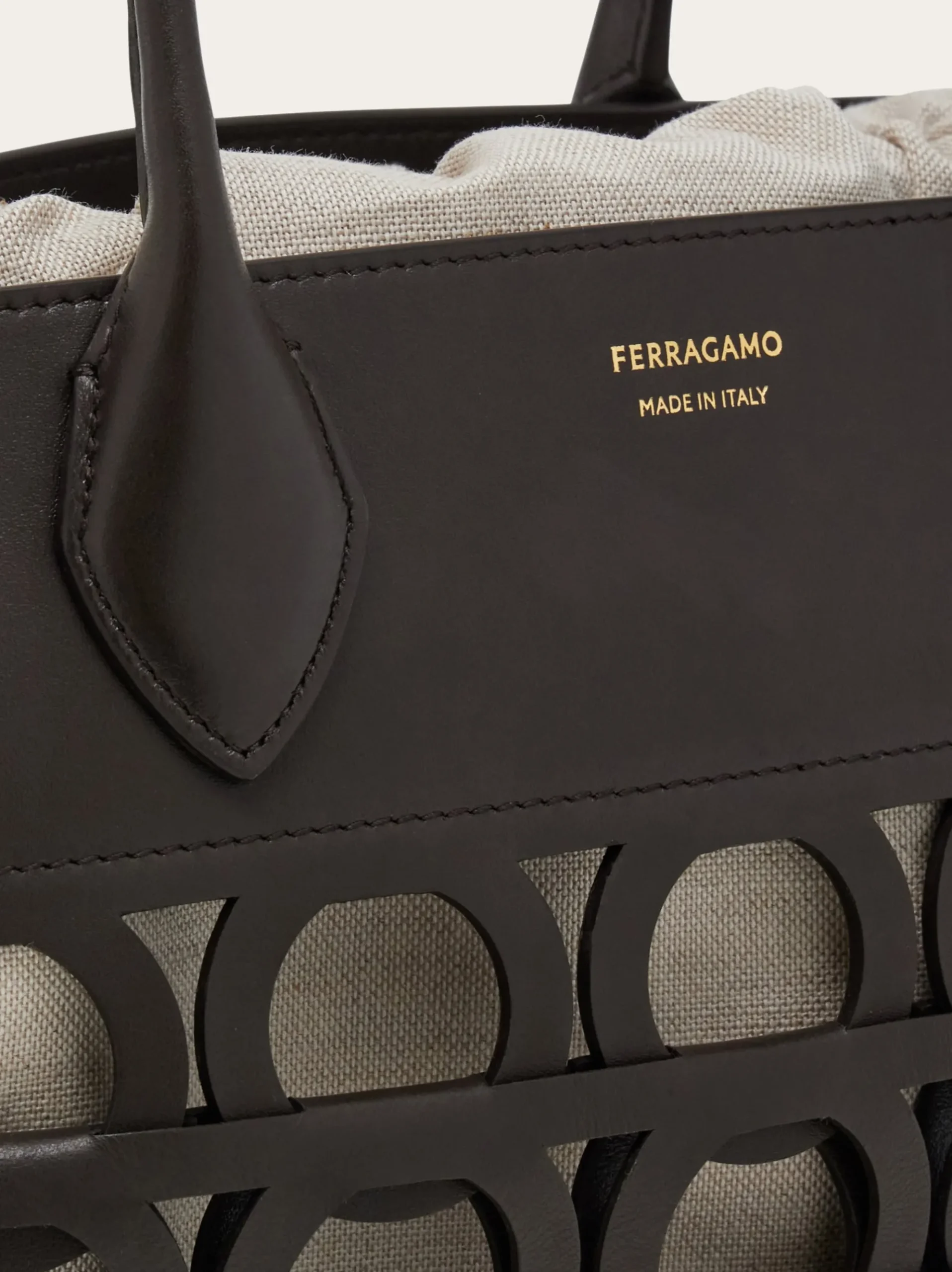 Gancini tote bag (S) - Women