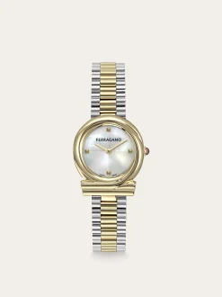 Gancini Twisted Watch - Women