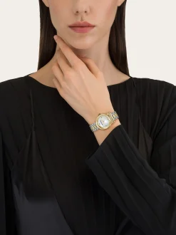 Gancini Twisted Watch - Women