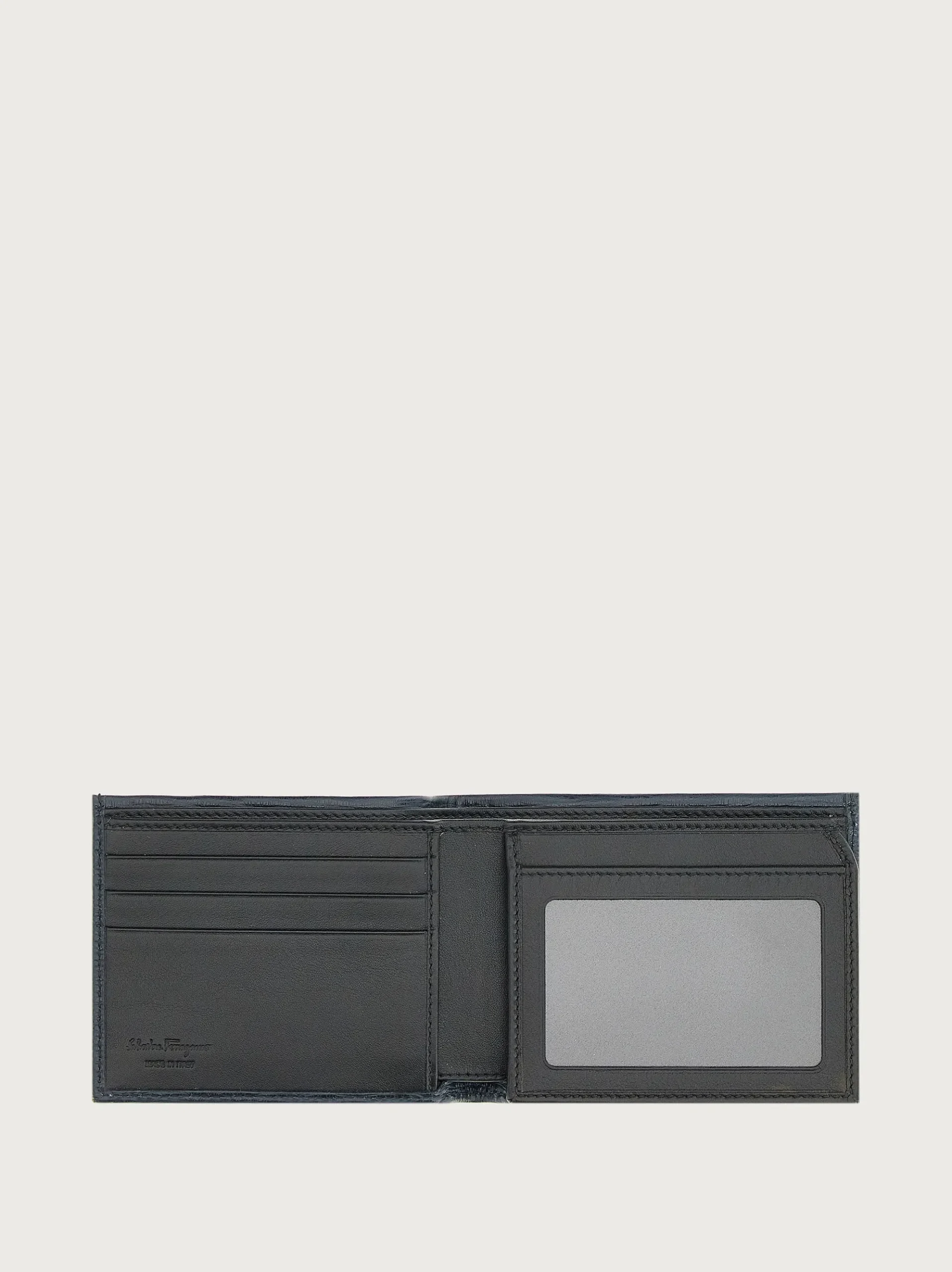 Gancini wallet with ID window - Men