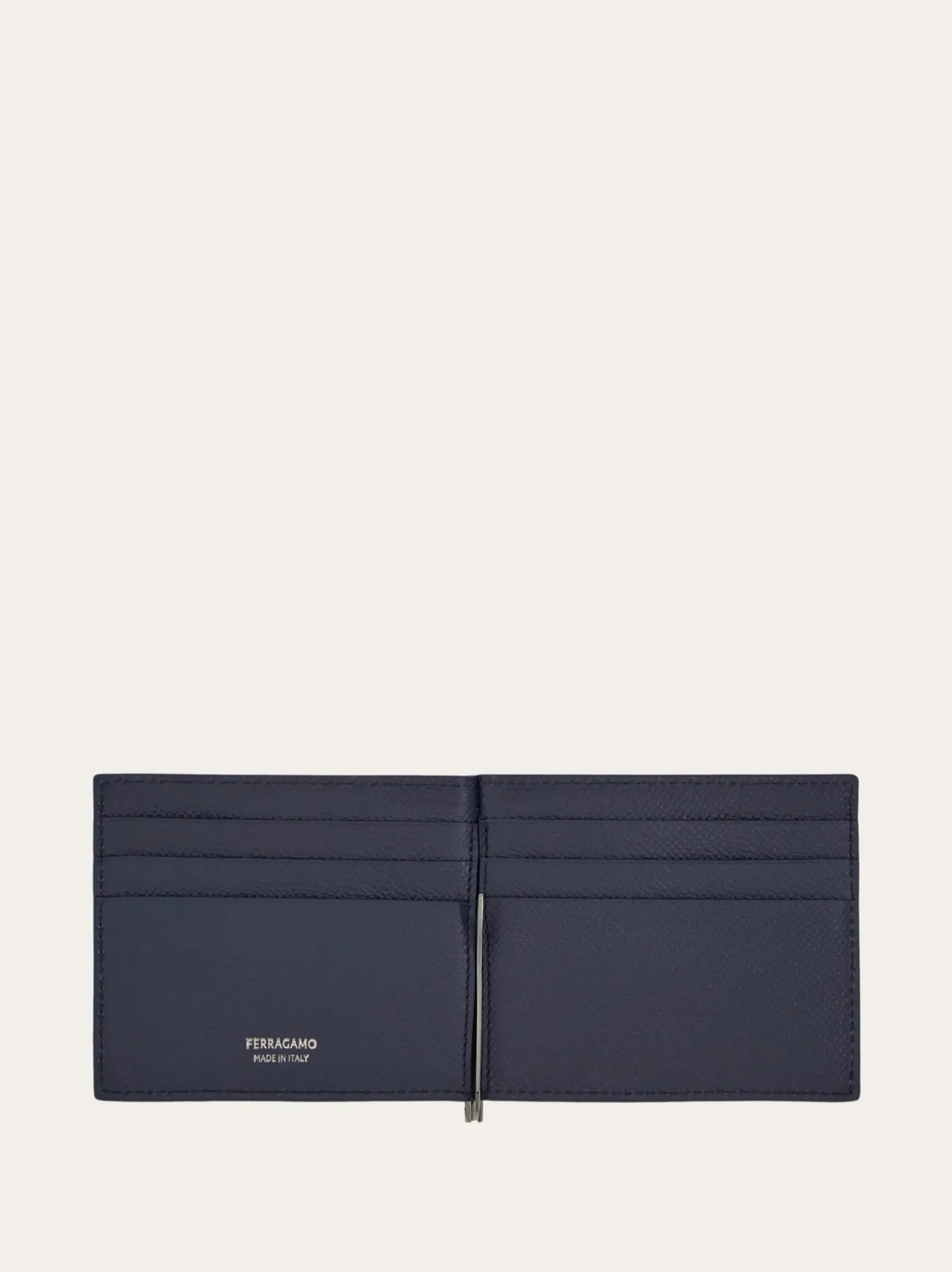 Gancini wallet with money clip - Men