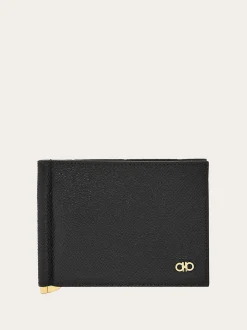 Gancini wallet with money clip - Men
