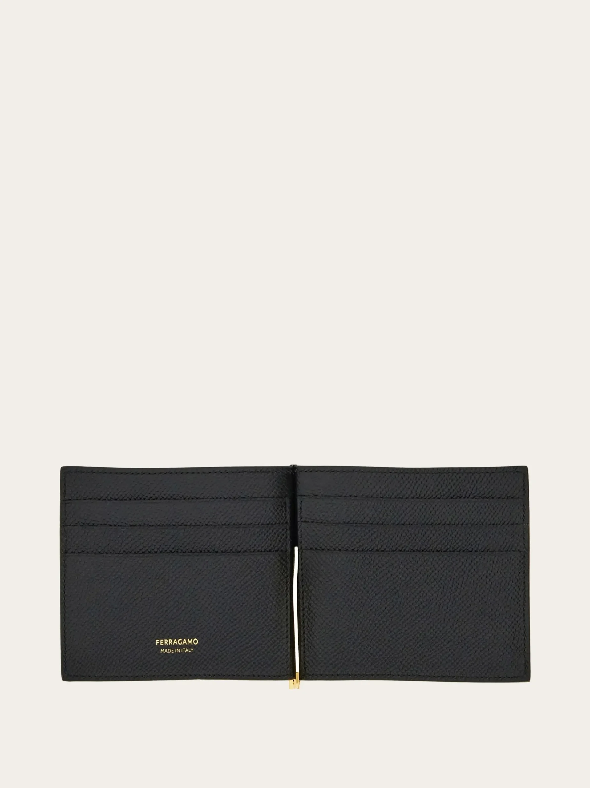 Gancini wallet with money clip - Men