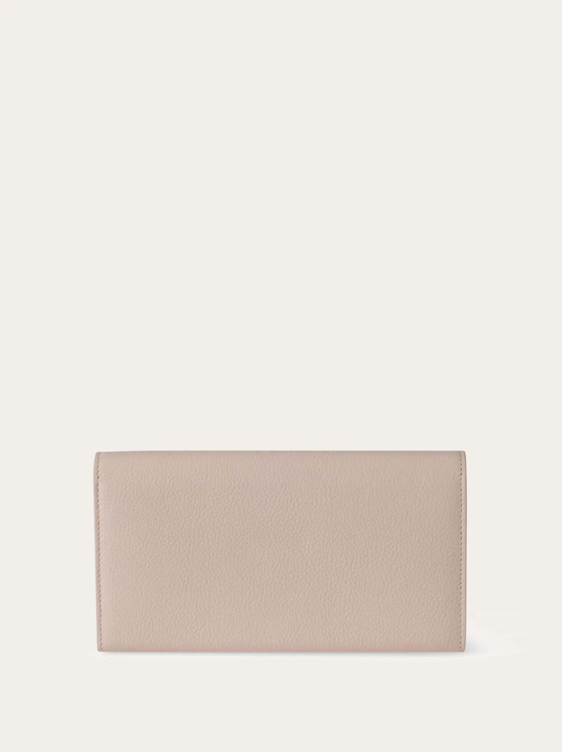 Gancini wallet with shoulder strap - Women