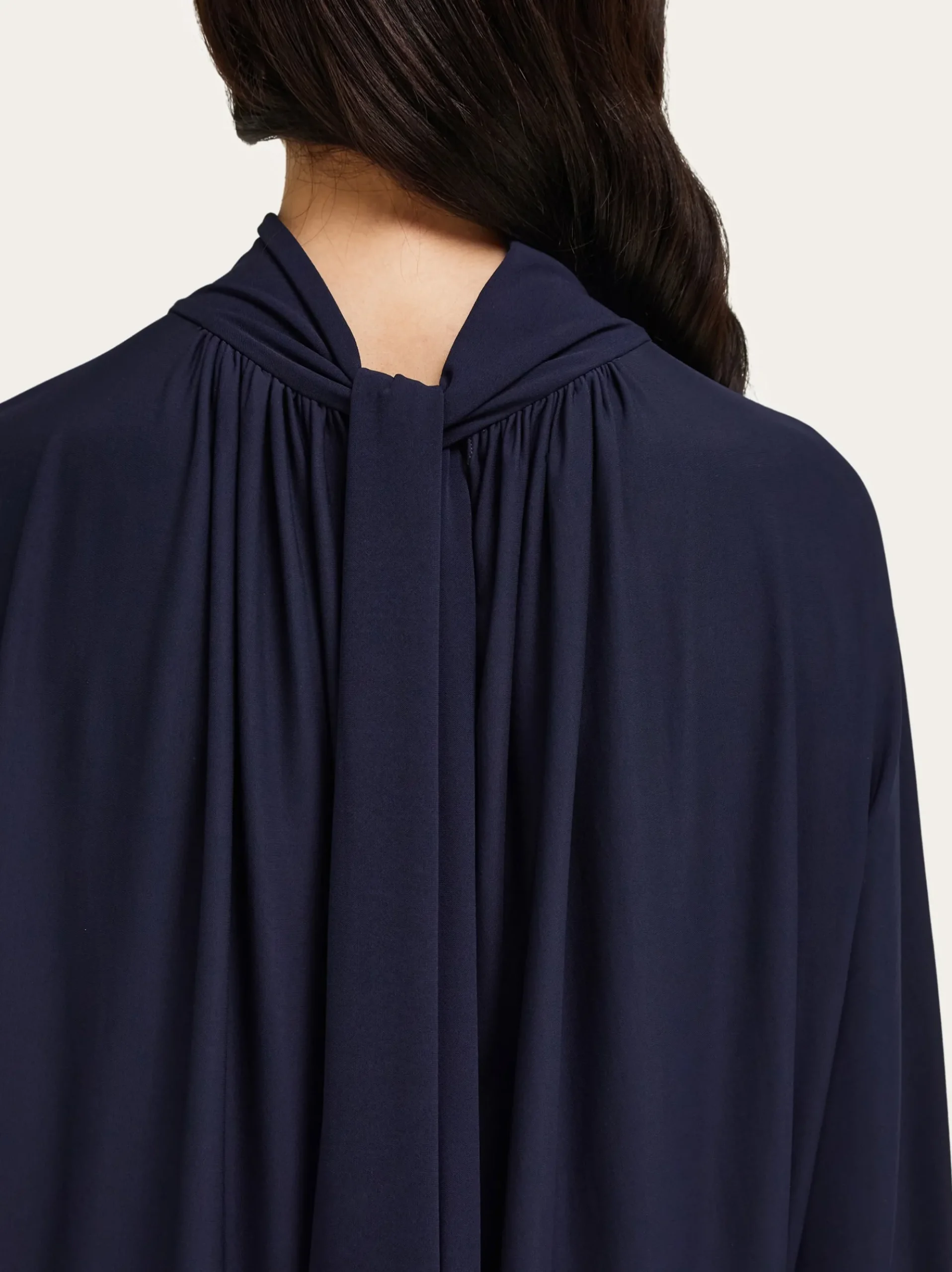 Gathered top with shoulder slit detail - Women
