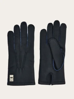 Gloves in leather - Men