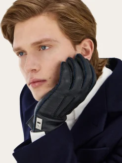 Gloves in leather - Men