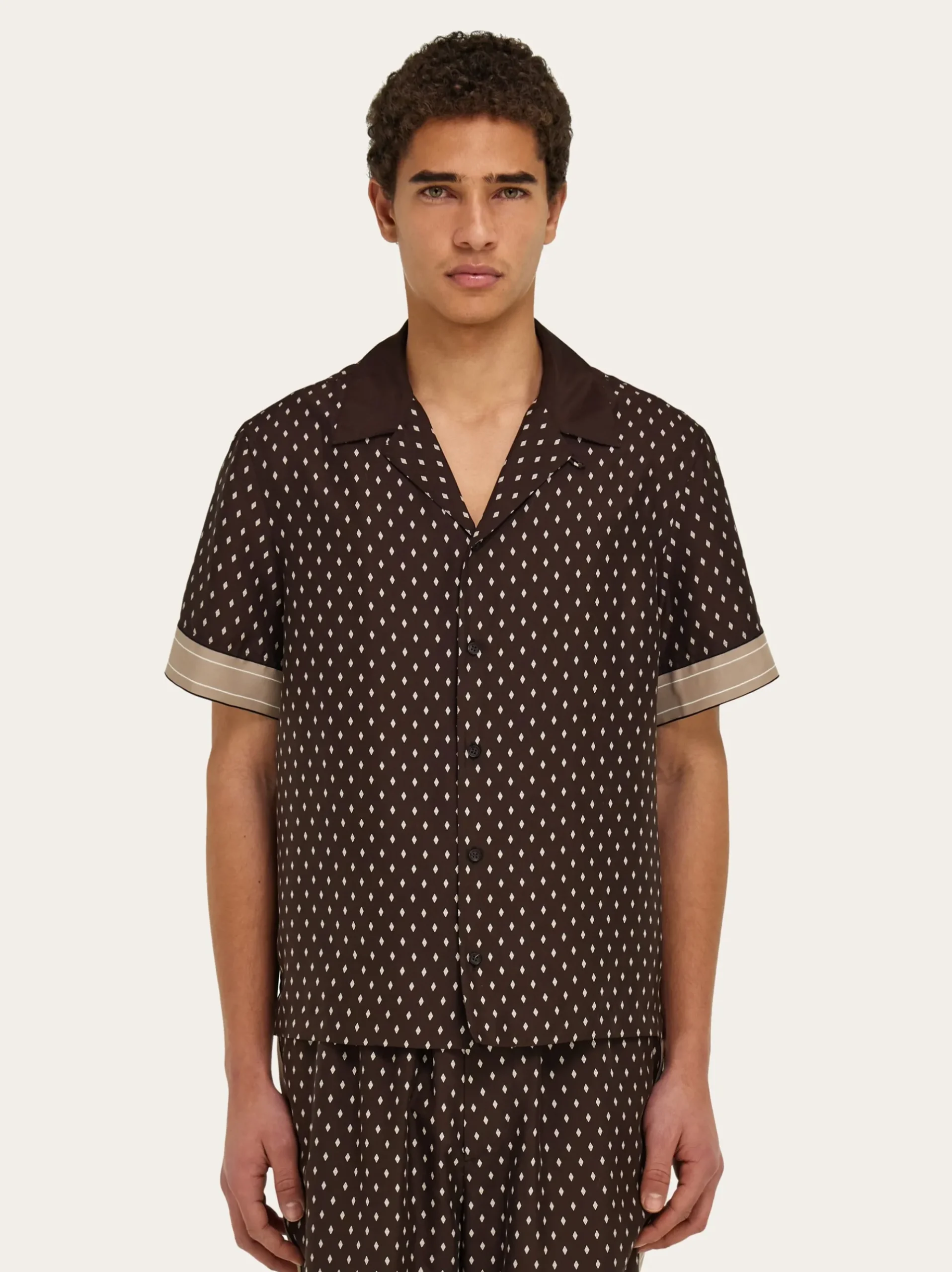 Habotai silk shirt - Men