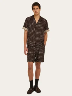 Habotai silk shirt - Men