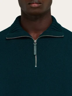 High neck cashmere pullover - Men
