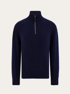 High neck cashmere pullover - Men