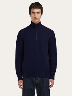 High neck cashmere pullover - Men