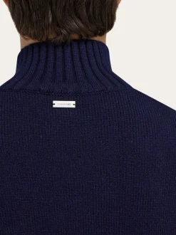 High neck cashmere pullover - Men