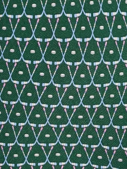 Hockey print silk tie - Men