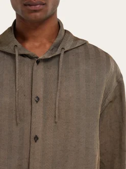 Hooded lightweight blouson - Men