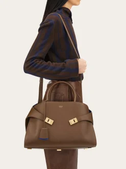 Hug bicolor handbag (L) - Women