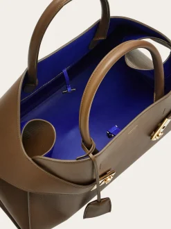 Hug bicolor handbag (L) - Women