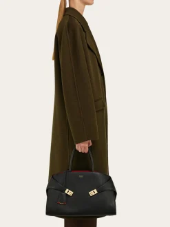 Hug bicolor handbag (L) - Women