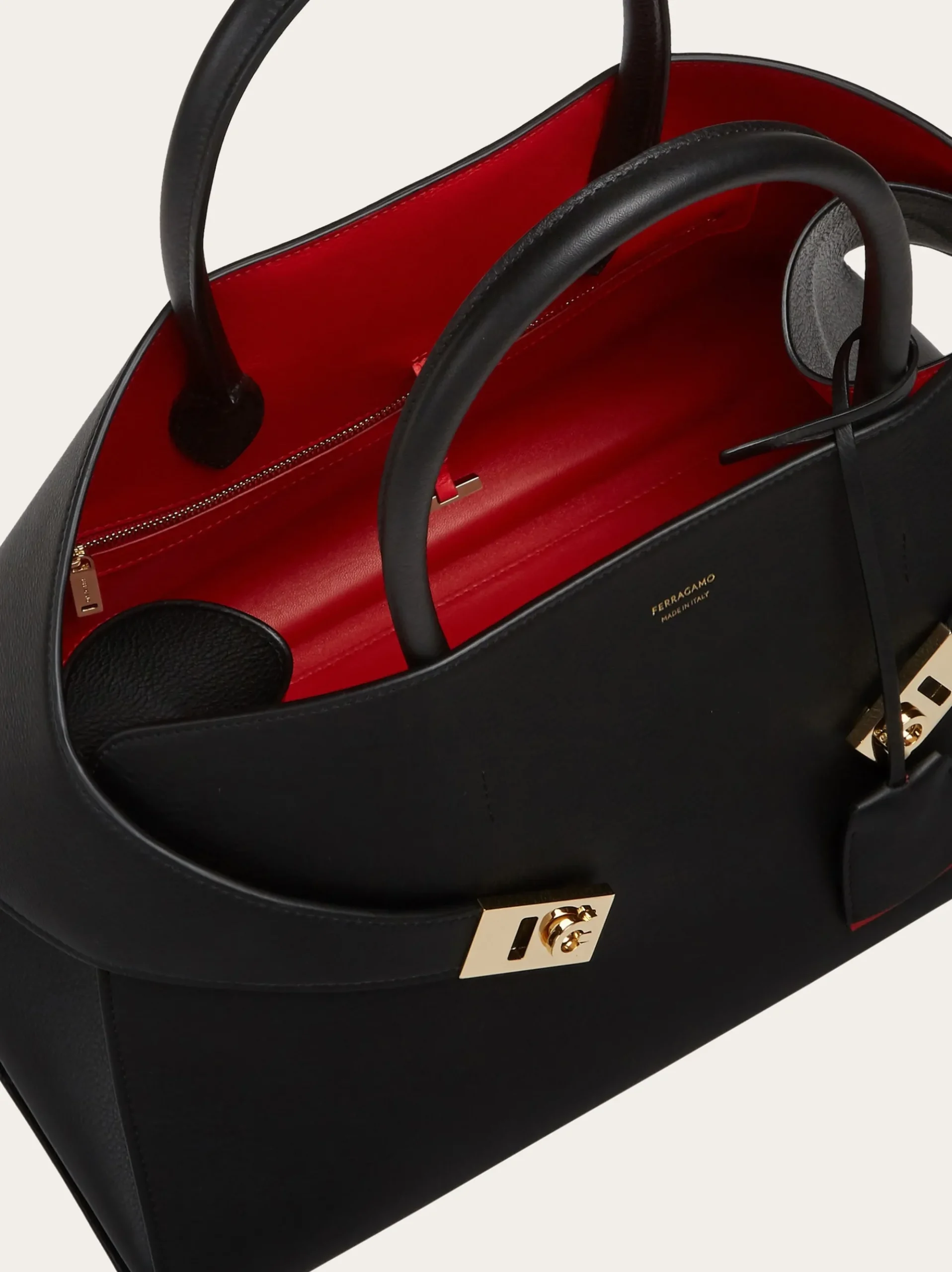 Hug bicolor handbag (L) - Women