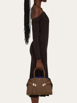 Hug bicolor handbag (M) - Women