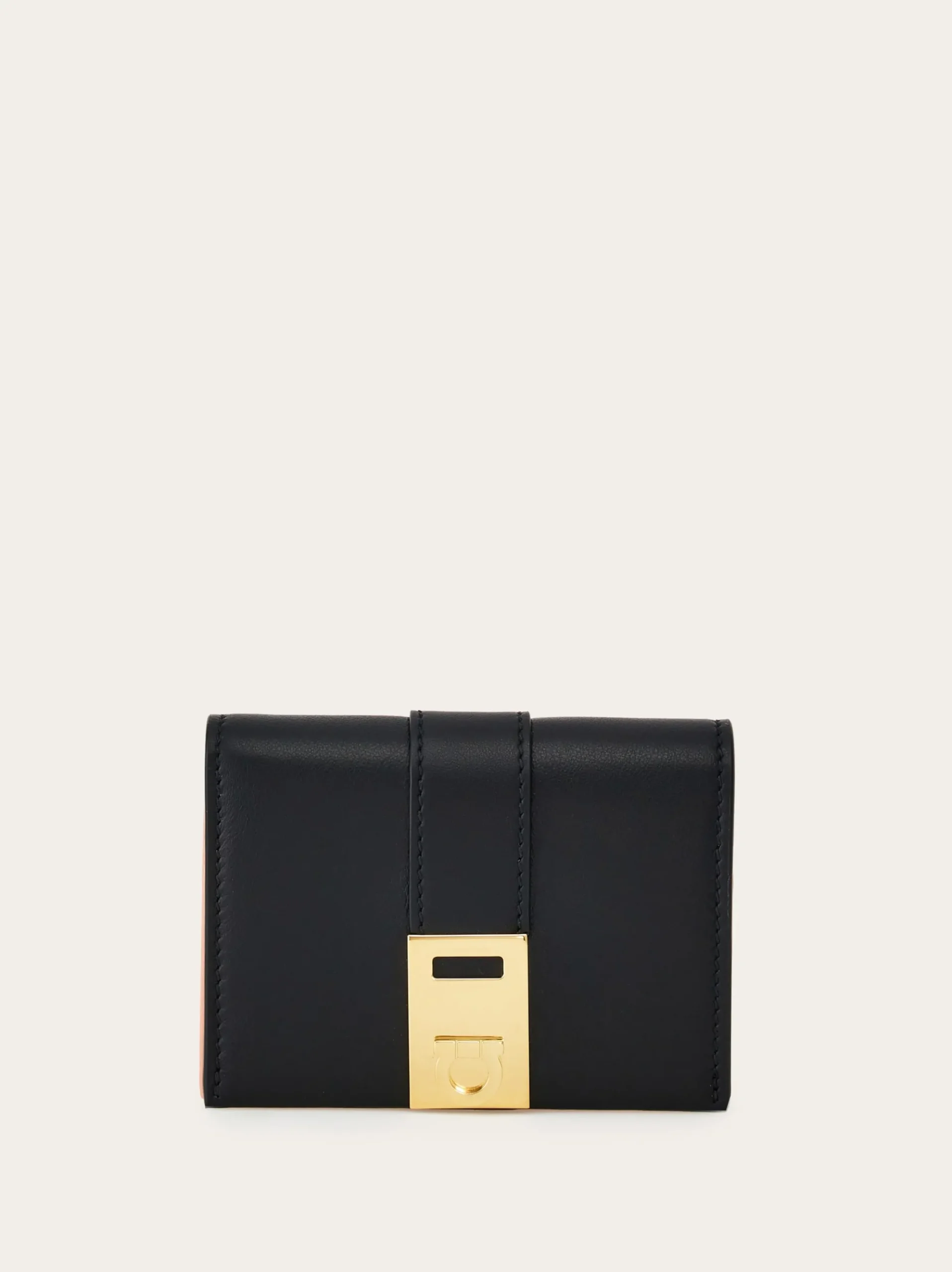 Hug compact two-tone wallet - Women