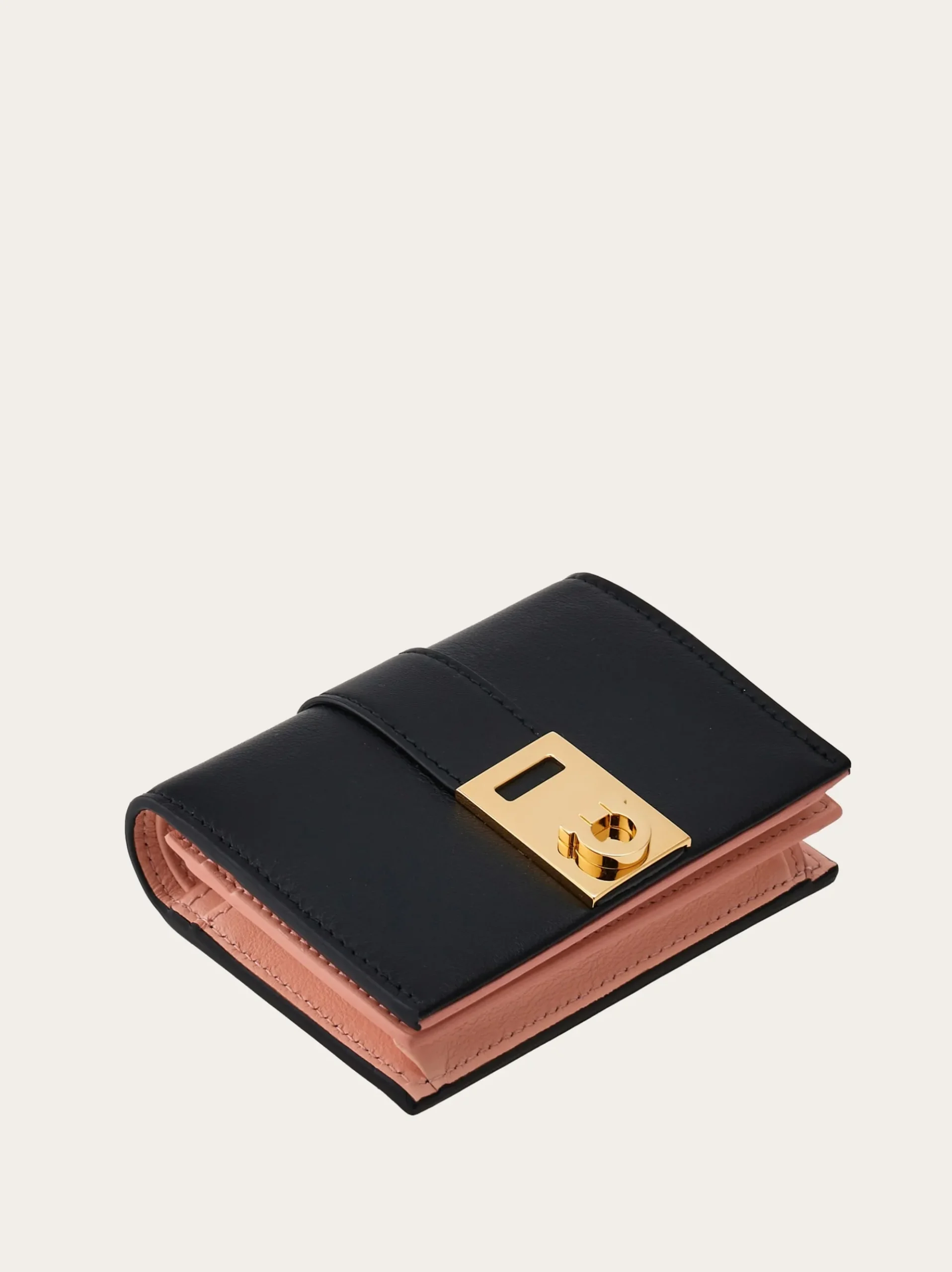 Hug compact two-tone wallet - Women