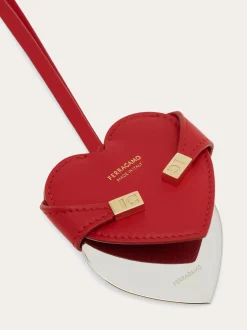 Hug heart mirror charm - Women