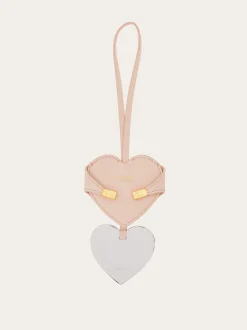Hug heart mirror charm - Women