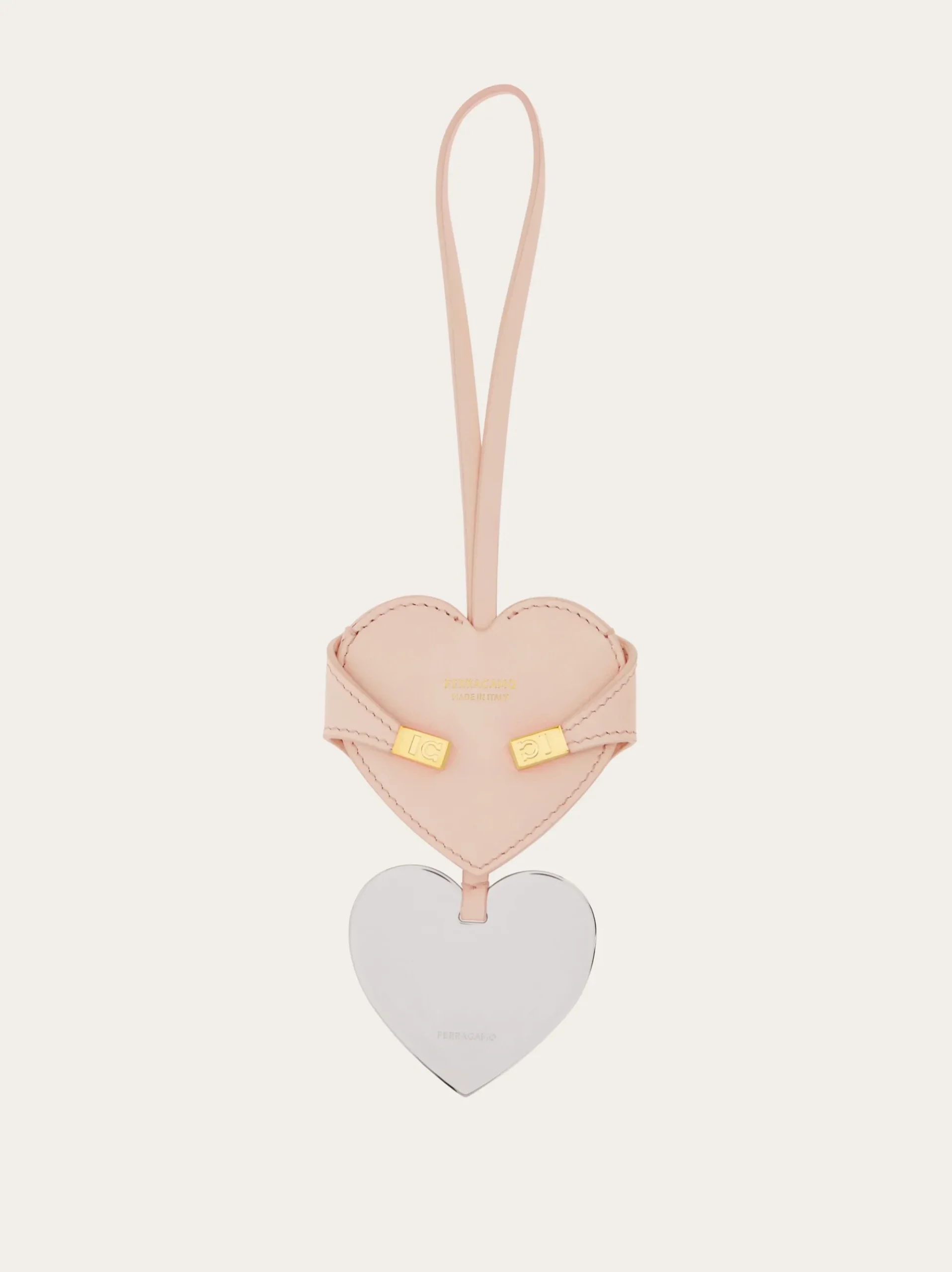 Hug heart mirror charm - Women