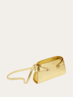 Hug metallic mini crossbody bag - Women