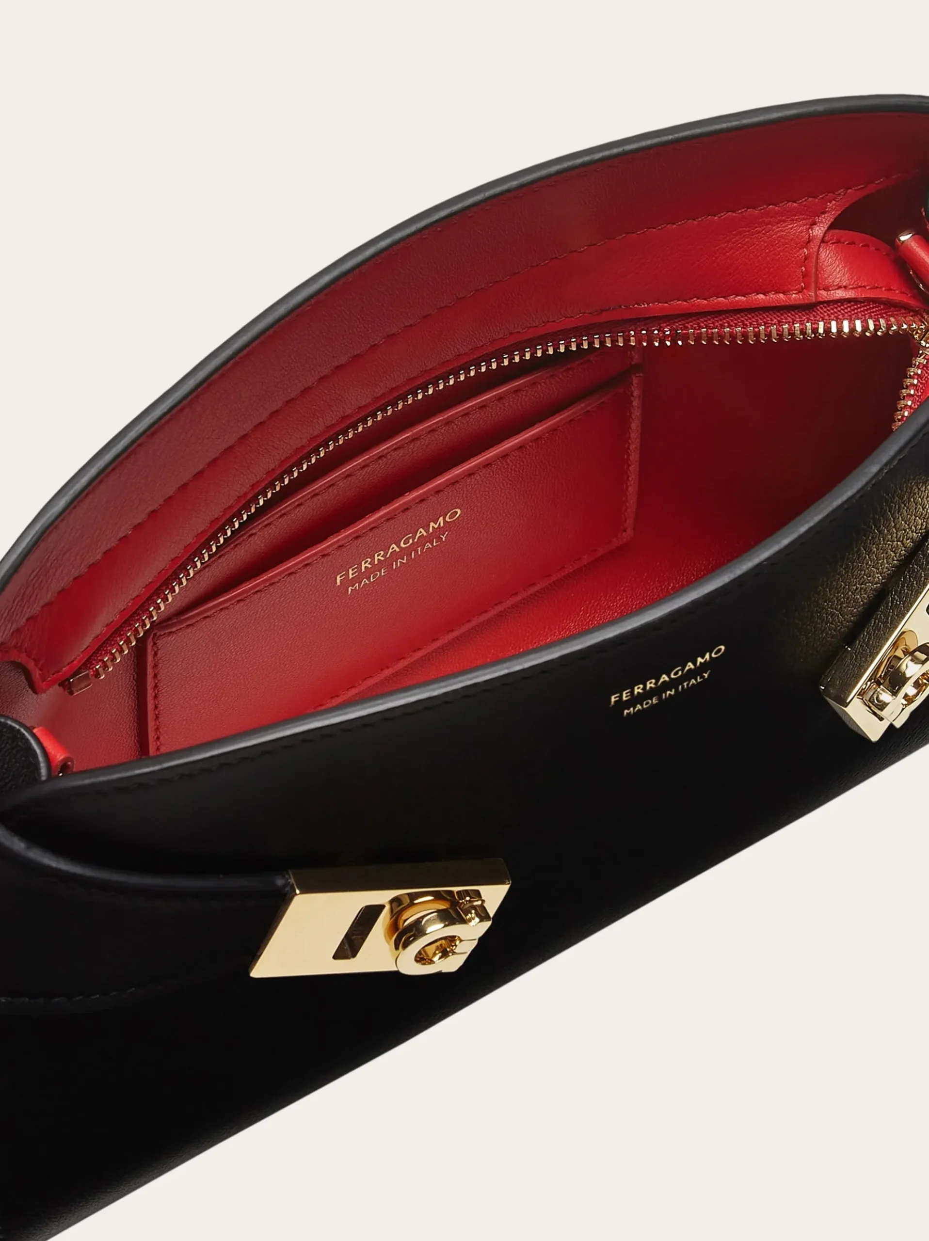 Hug mini bicolor crossbody bag - Women