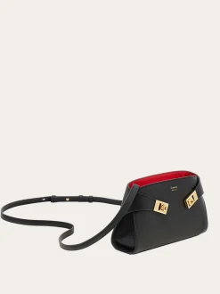 Hug mini bicolor crossbody bag - Women