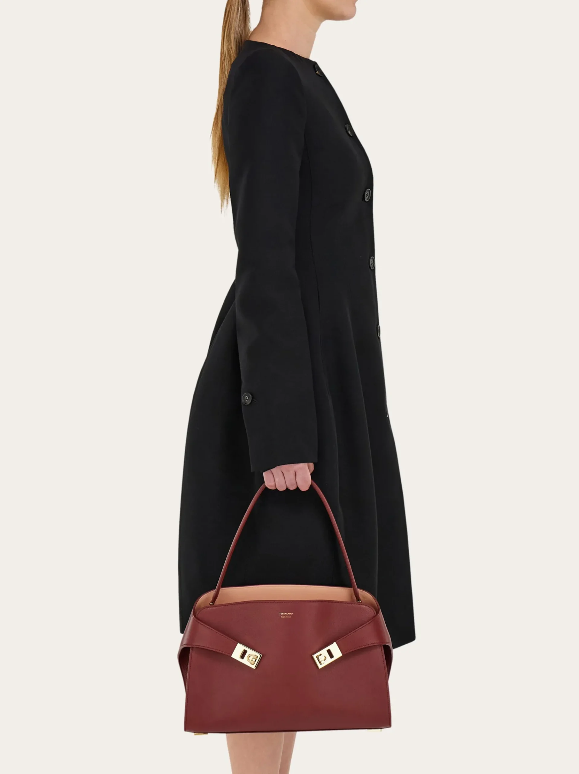 Hug Soft bicolor shoulder bag (M) - Women