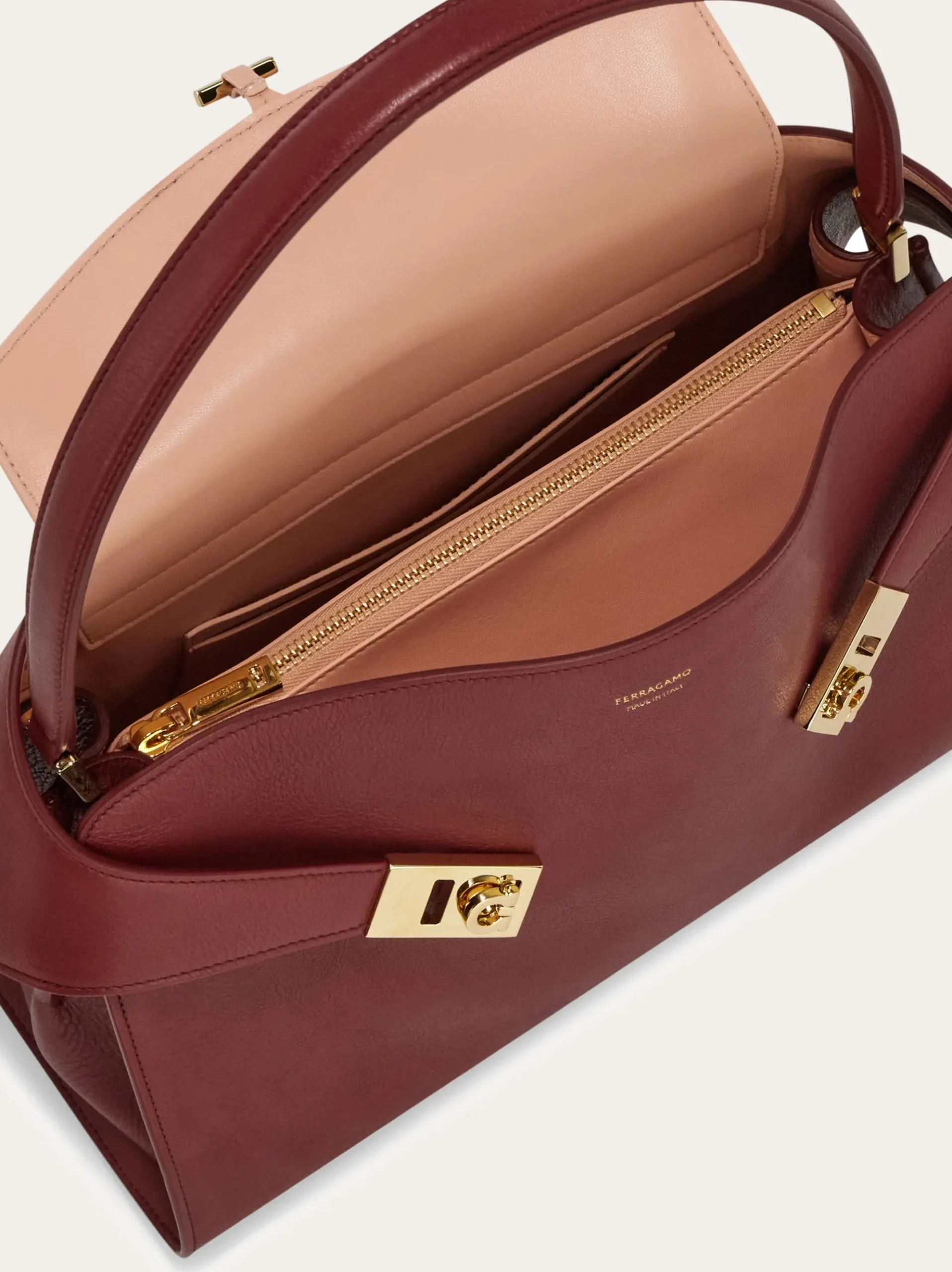 Hug Soft bicolor shoulder bag (M) - Women