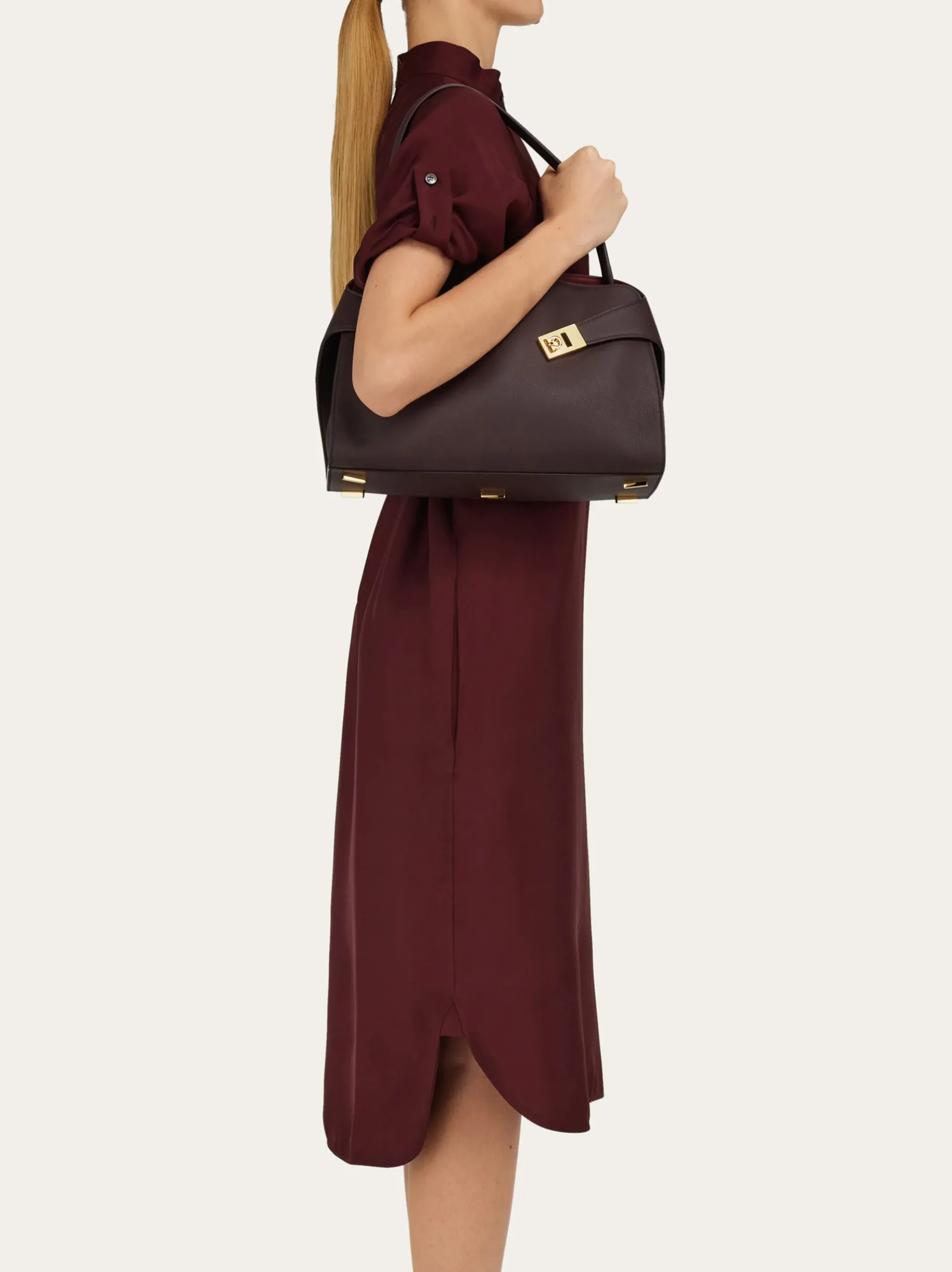 Hug Soft bicolor shoulder bag (M) - Women