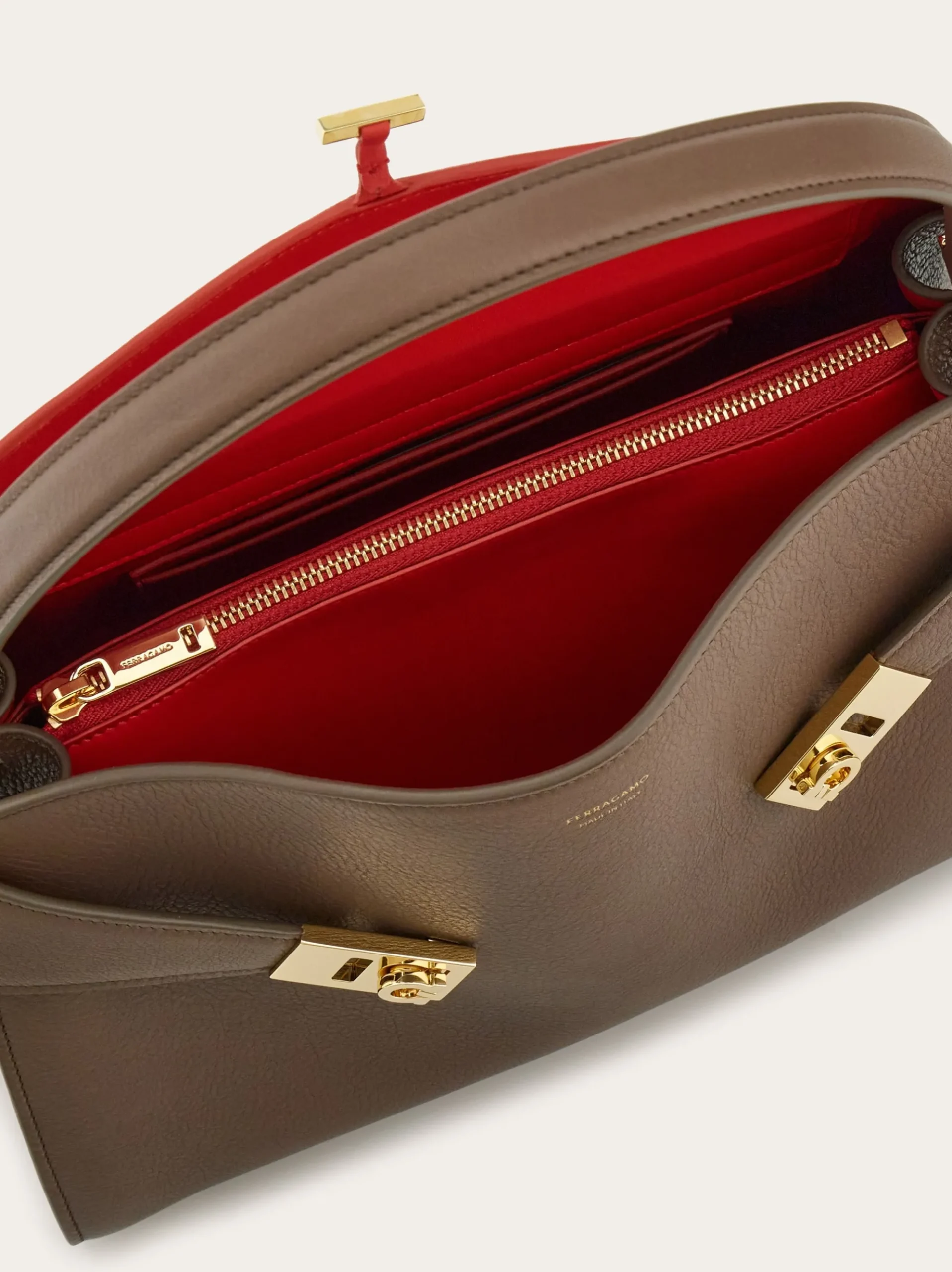 Hug Soft bicolor shoulder bag (M) - Women