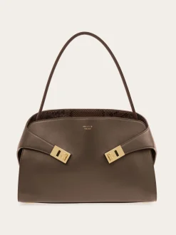Hug Soft bicolor shoulder bag (M) - Women