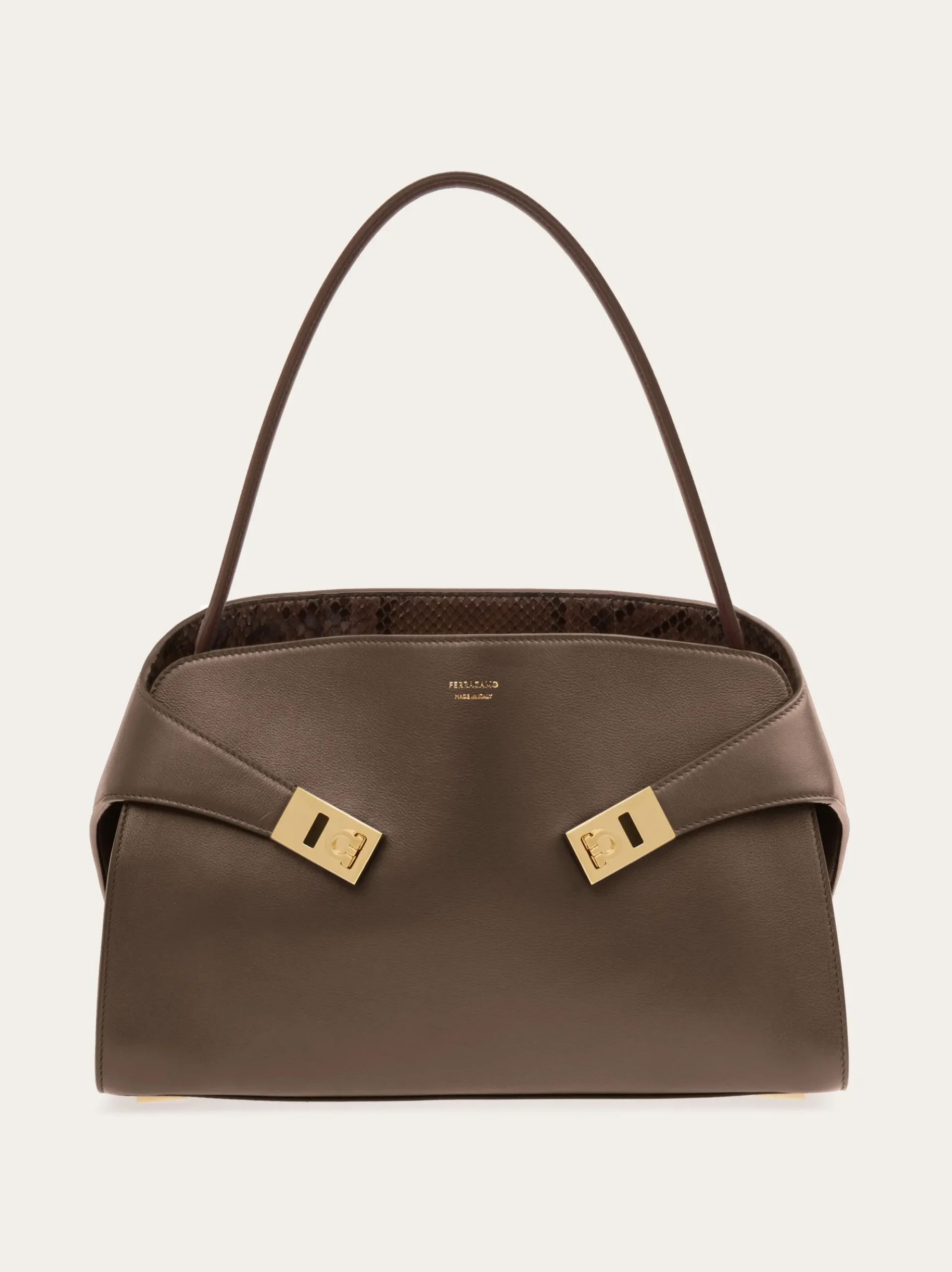 Hug Soft bicolor shoulder bag (M) - Women
