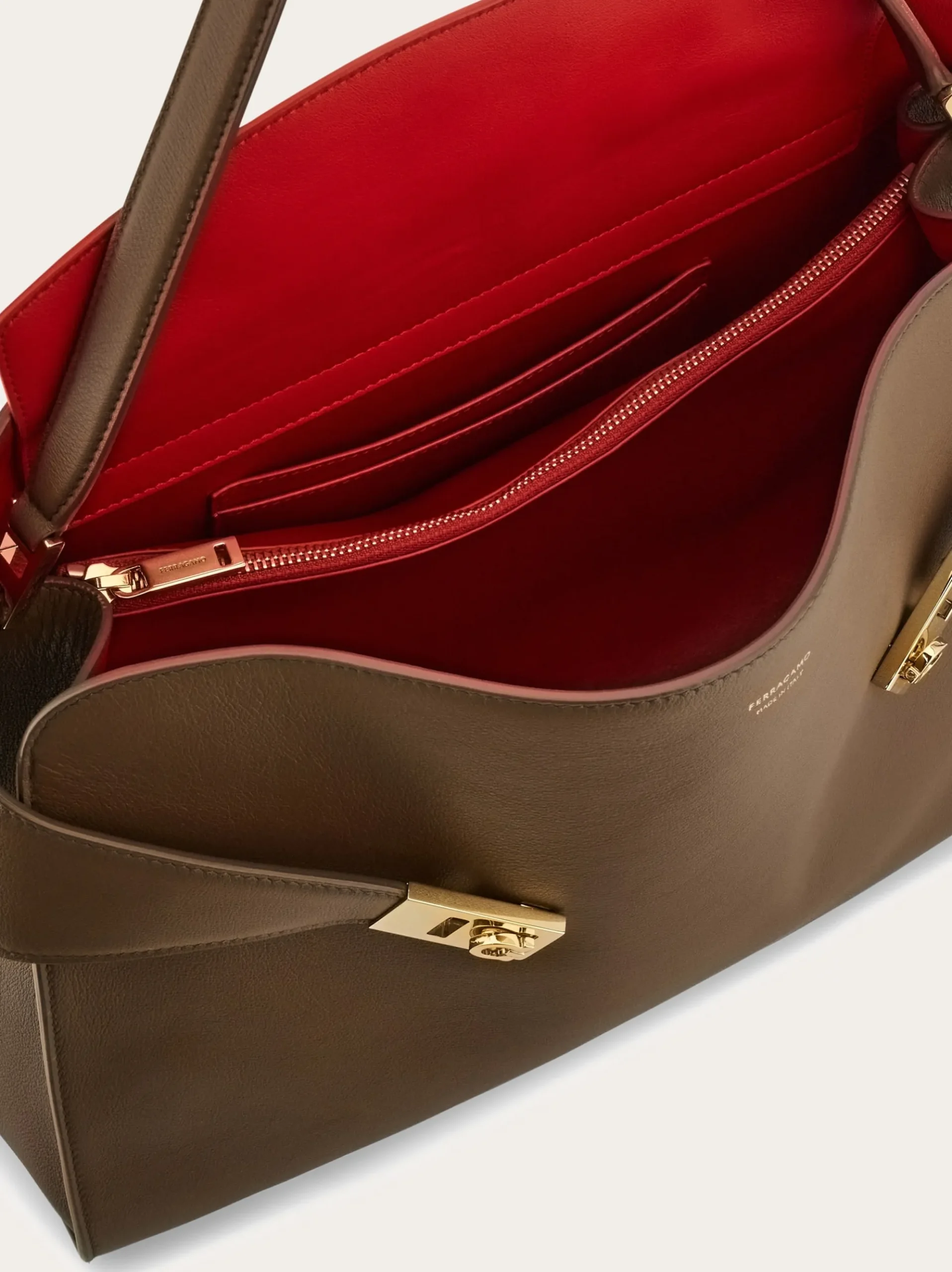 Hug Soft bicolor shoulder bag (L) - Women