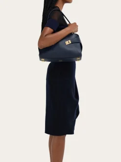 Hug Soft bicolor shoulder bag (M) - Women
