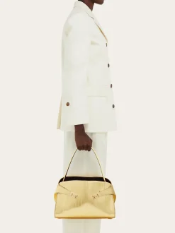 Hug Soft bicolor shoulder bag (M) - Women