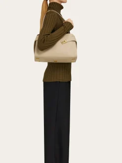 Hug Soft bicolor shoulder bag (M) - Women