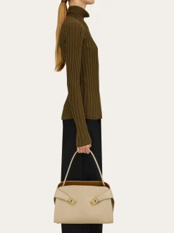 Hug Soft bicolor shoulder bag (M) - Women